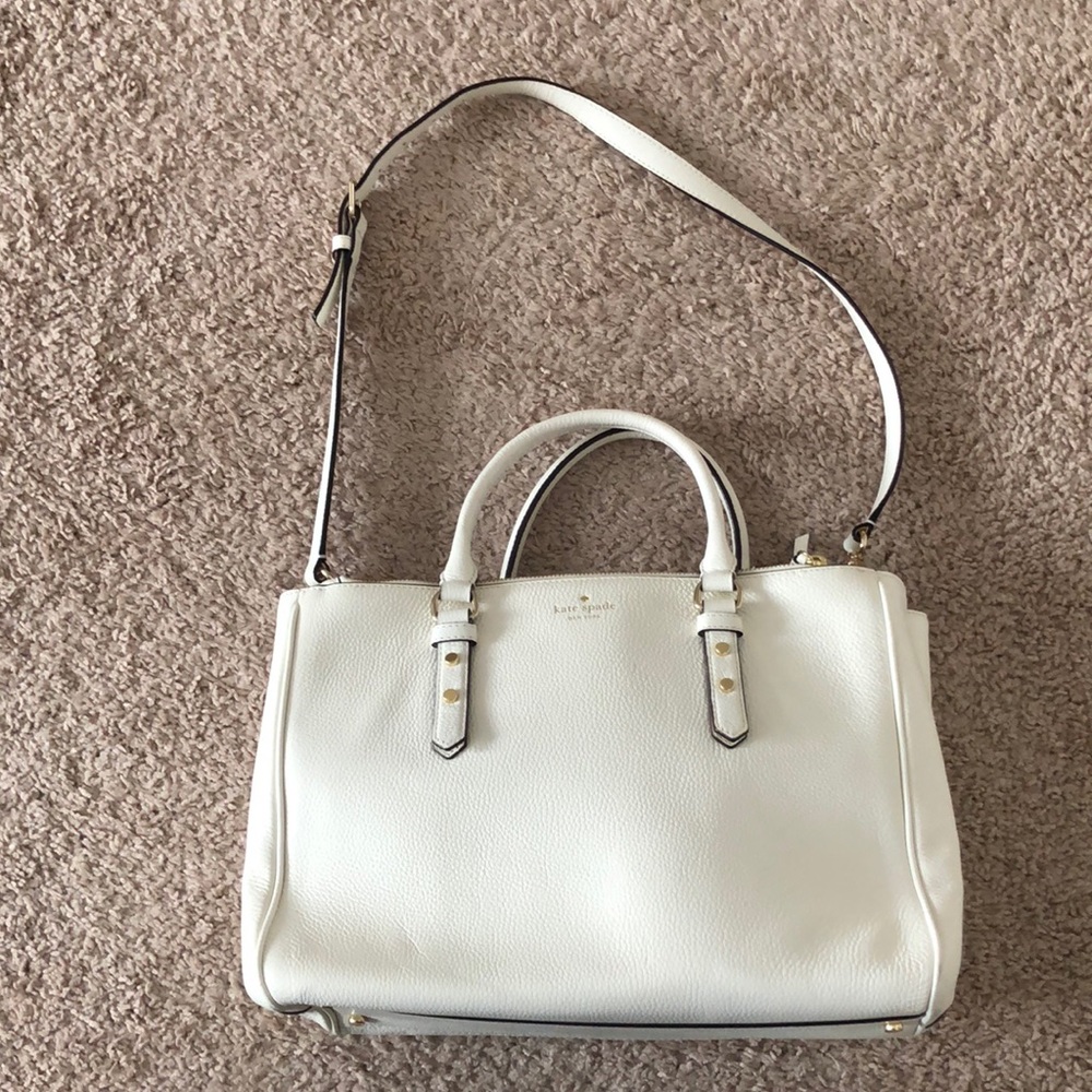 Authentic Kate Spade Double zip crossbody - Picture 1 of 9